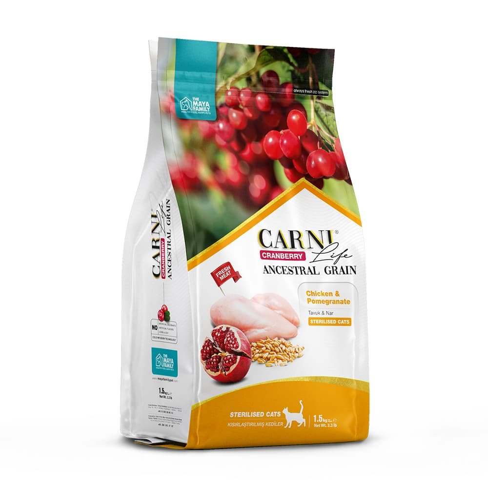 maya-family-carni-life-cranberry-1-5kg-xira-trofi-gia-steiromenes-gates-me-kotopoulo-kai-rodi-pcl015007 Maya Family Carni Life Cranberry 1.5kg ξηρά τροφή για στειρωμένες γάτες με κοτόπουλο και ρόδι