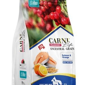 Maya Family Carni Life Cranberry 2,5kg ξηρά τροφή για ενήλικους σκύλους με σολωμό και πορτοκάλι