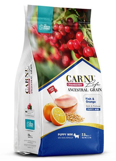 maya-family-carni-life-cranberry-2-5kg-xira-trofi-gia-mikrosoma-koutabia-me-psari-kai-portokali-pcl025002 Maya Family Carni Life Cranberry 2.5kg ξηρά τροφή για μικρόσωμα κουτάβια με ψάρι και πορτοκάλι