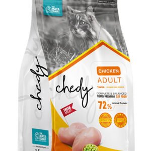 Maya Family Chedy 1.5kg ξηρά τροφή για ενήλικες γάτες με κοτόπουλο
