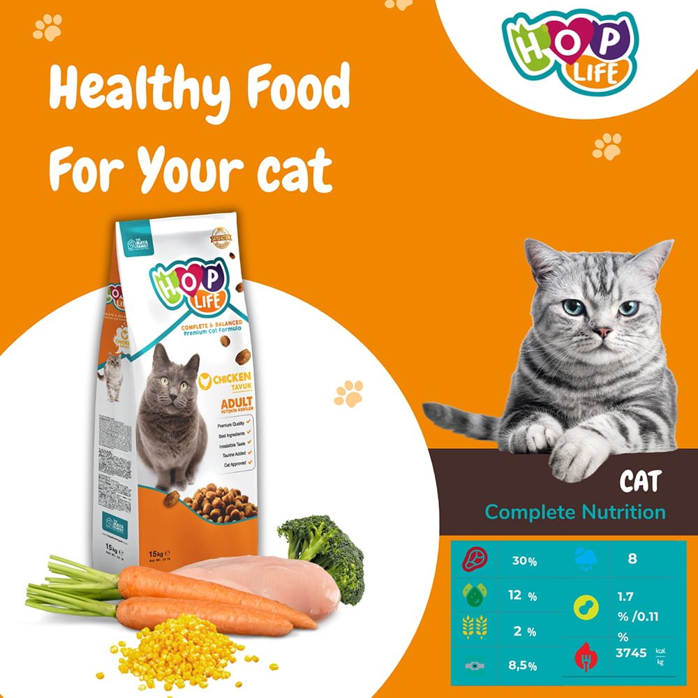 maya family hoplife 15kg xira trofi gia enilikes gates me kotopoulo phl150001 1 Maya Family Hoplife 15kg ξηρά τροφή για ενήλικες γάτες με κοτόπουλο - Image 2