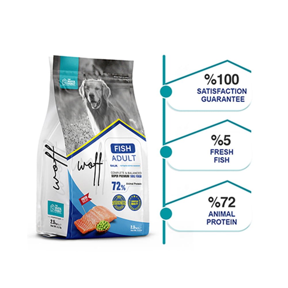maya family woff 2 5kg xira trofi gia enilikous skilous me psari pwf025003 2 Maya Family Woff 2,5kg ξηρά τροφή για ενήλικους σκύλους με ψάρι - Image 2