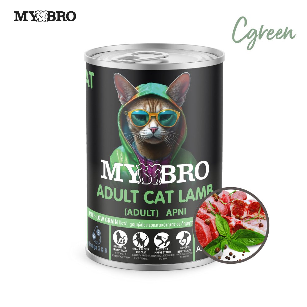 my-bro-arni-eniliki-gata-400gr-4131 My Bro Αρνί ενήλικη γάτα 400gr