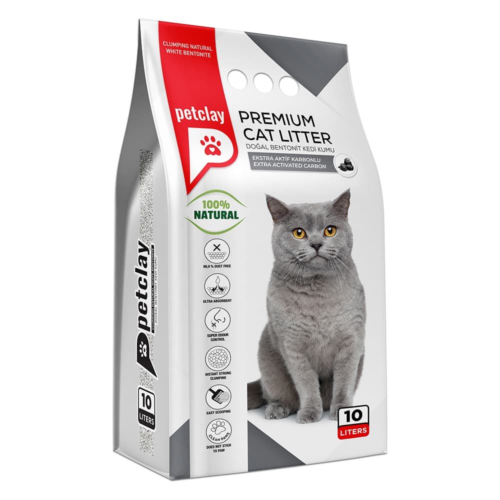 petclay-ammos-gatas-carbon-10lt-3703 Petclay Άμμος Γάτας Carbon 10lt