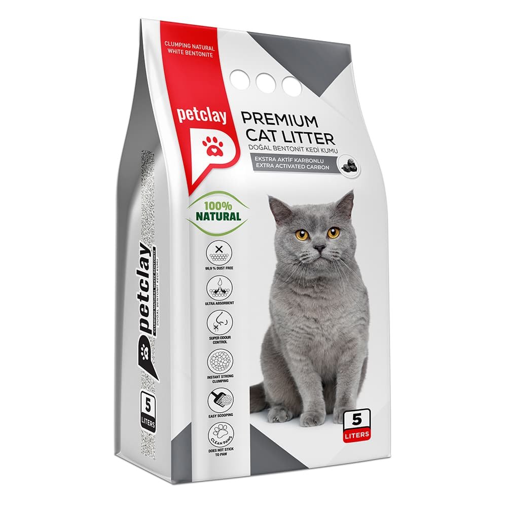 petclay-ammos-gatas-carbon-5lt-3740 Petclay Άμμος Γάτας Carbon 5lt