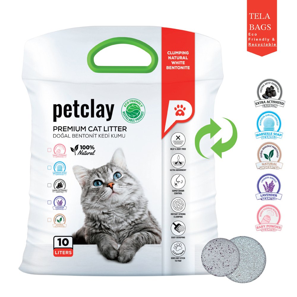petclay-ammos-gatas-marseille-soap-tela-bag-10lt-4114 Petclay Άμμος Γάτας Marseille Soap Tela Bag 10lt