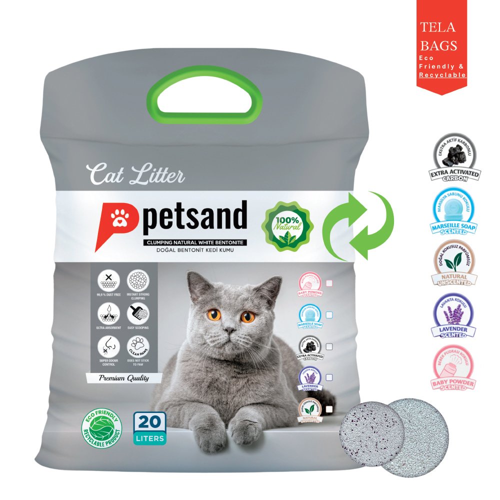 petsand-ammos-gatas-baby-powder-tela-bag-20lt-4126 Petsand Άμμος Γάτας Baby Powder Tela bag 20lt