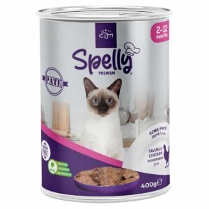 Spelly Premium Πατέ Κοτόπουλο για Γατάκια 400gr